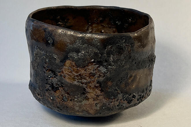 Stoneware Wood Glaze Chawan